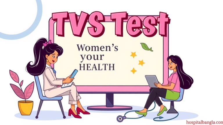 TVS টেস্ট কী: স্ত্রী স্বাস্থ্য পরীক্ষা
