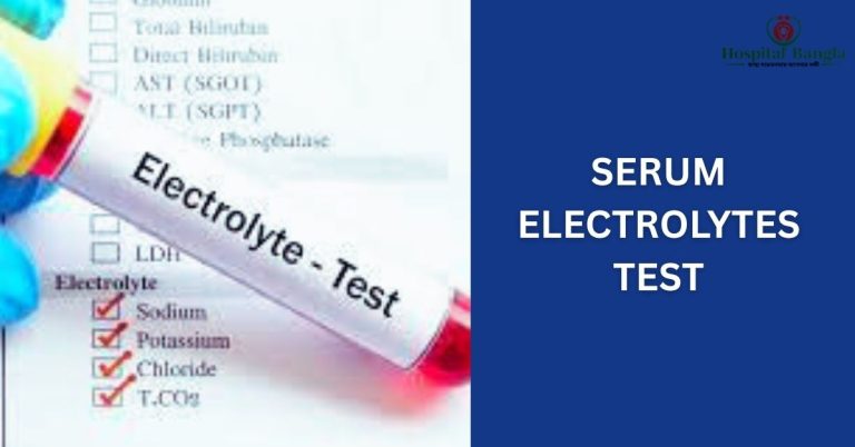 Electrolyte Test Price in Bangladesh