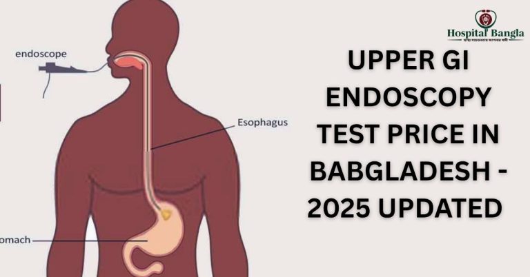Upper GI Endoscopy Test Price in Bangladesh